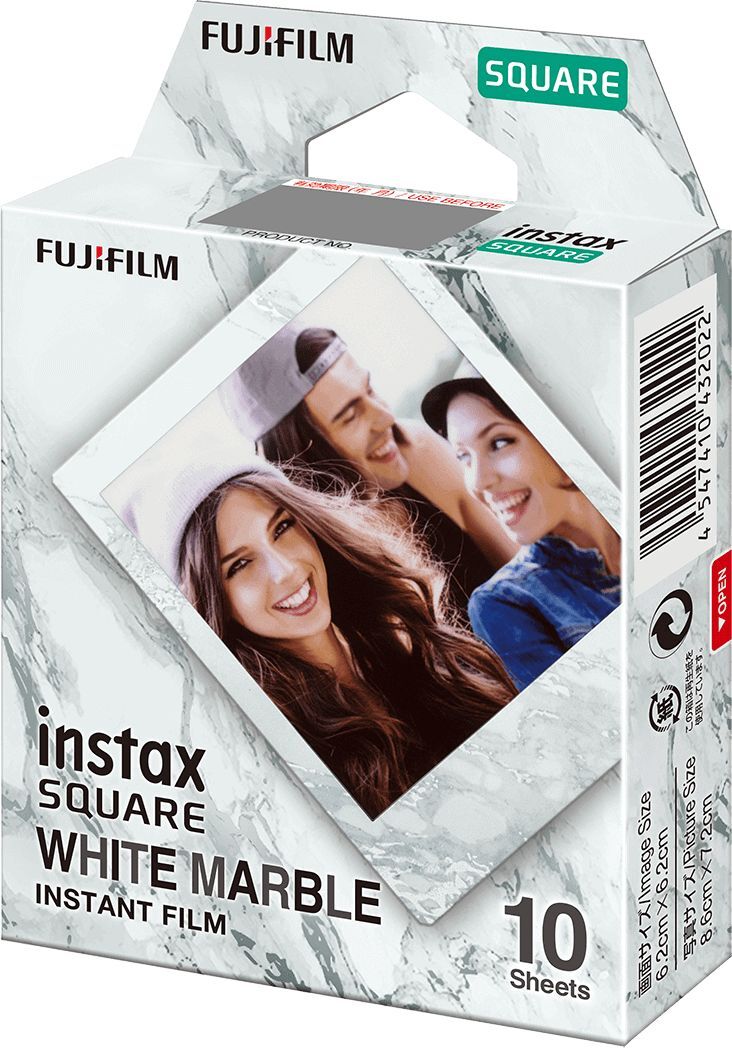 Фотопапір Fujifilm INSTAX SQUARE WHITE MARBLE (86х72мм 10шт)фото2