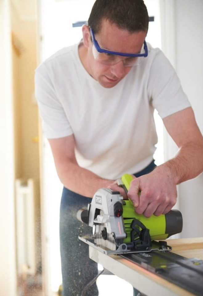 Циркулярная пила Ryobi RCS1600-K (5133002779) фото 7