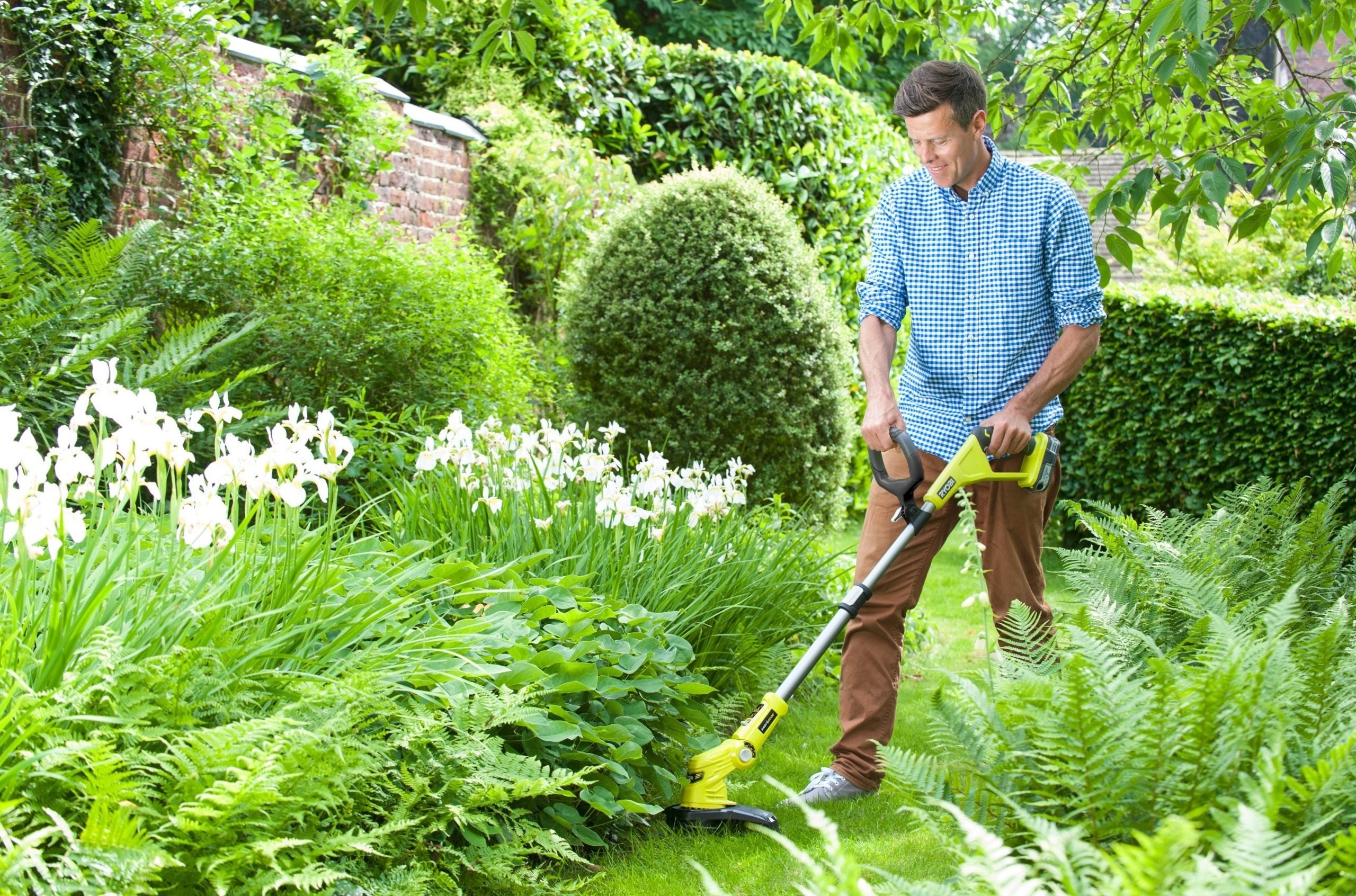 Триммер садовый аккумуляторный Ryobi ONE+ OLT1832 (5133002813) фото 5