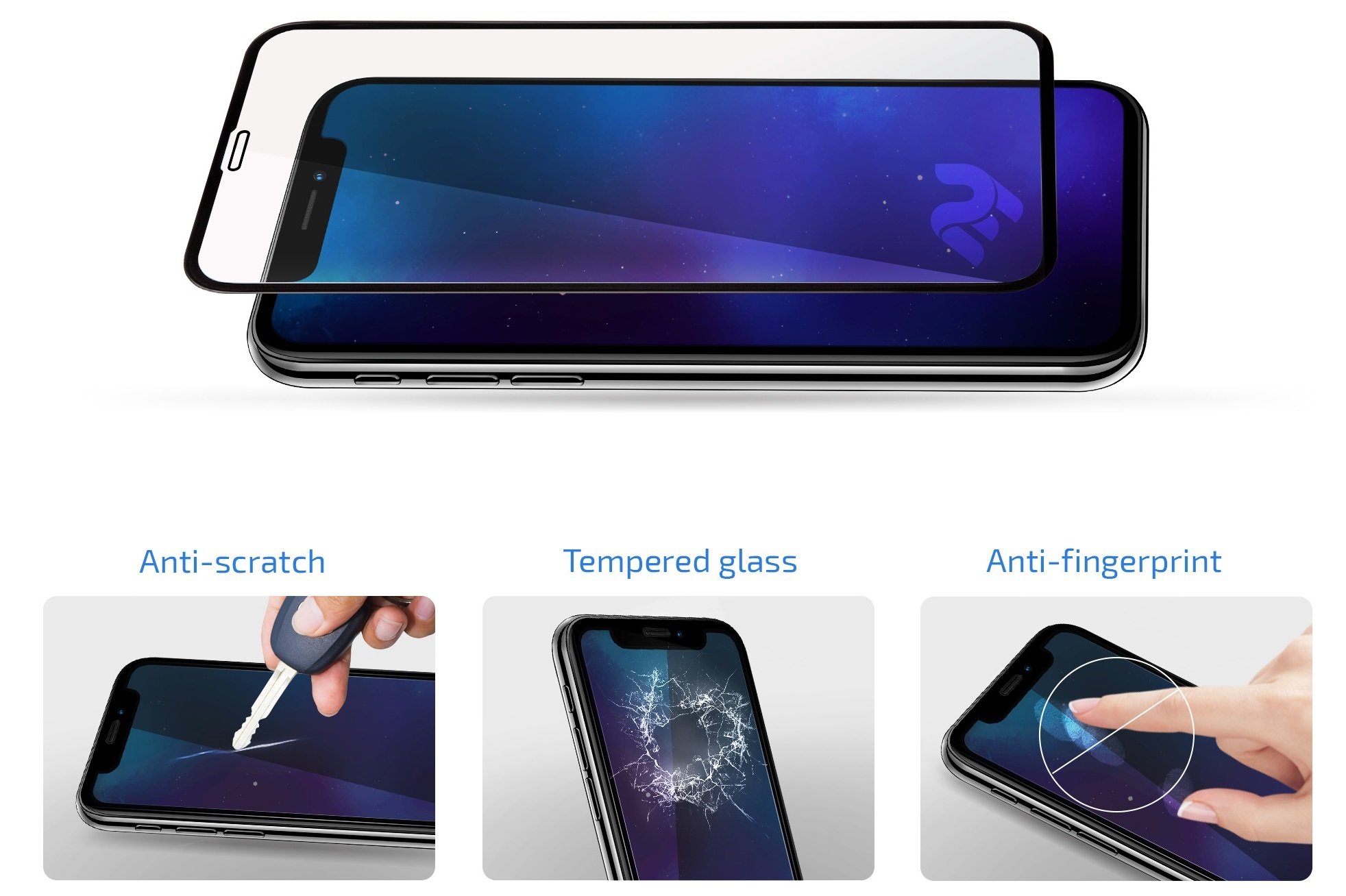 Стекло 2E для Samsung Galaxy Note 10 3D Clear фото