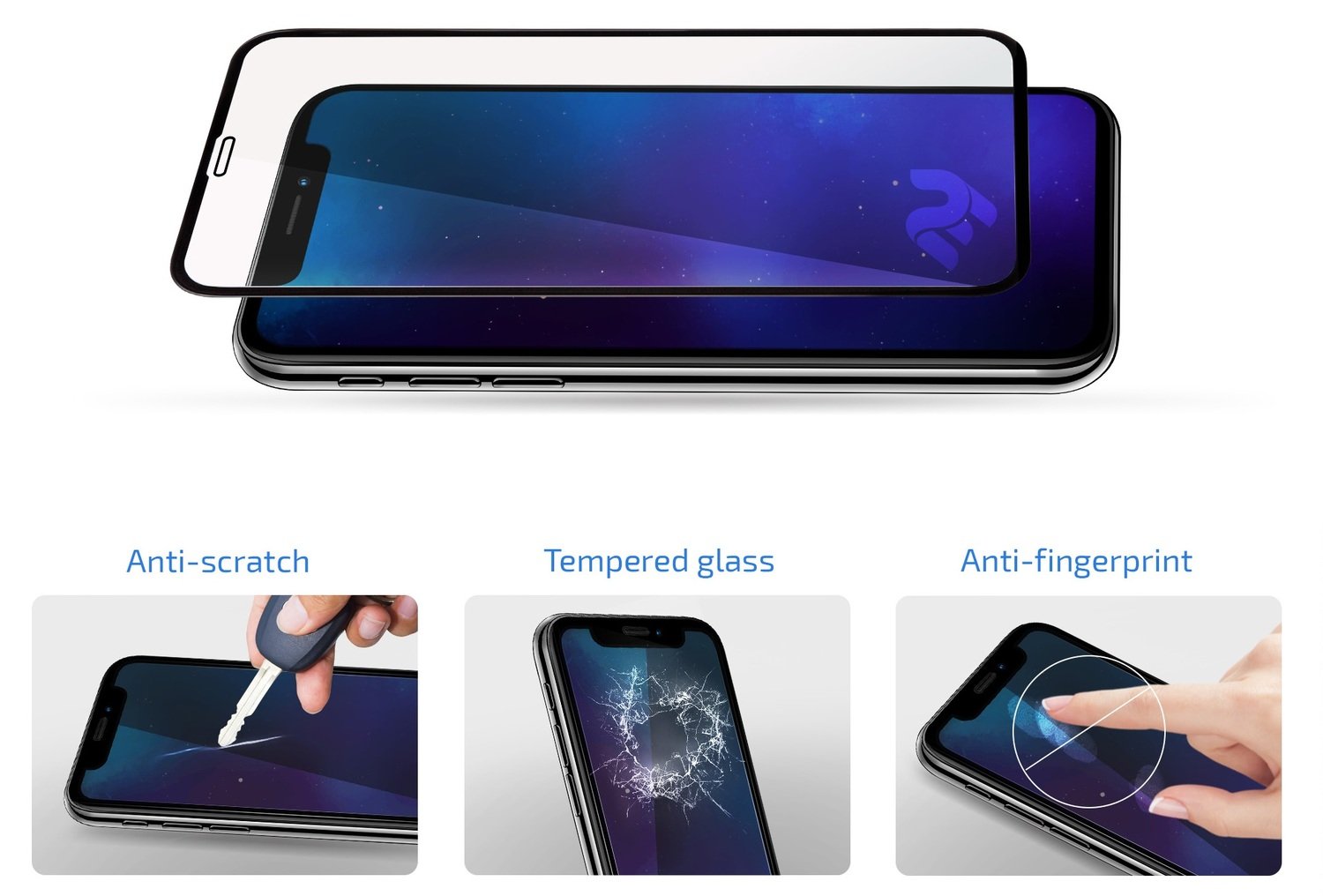 Стекло 2E для Samsung Galaxy S20+ 3D Clear фото