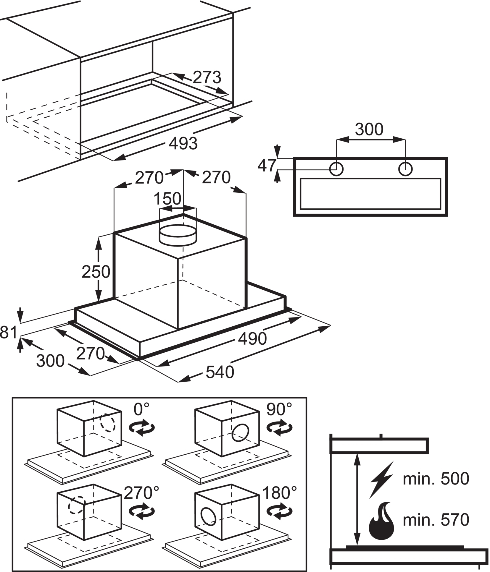 Встраиваемая вытяжка Electrolux LFG716X фото 2