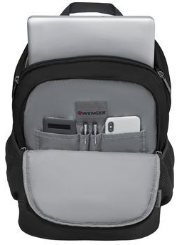 Рюкзак Wenger 16" Quadma Black Black (610202) фото 10