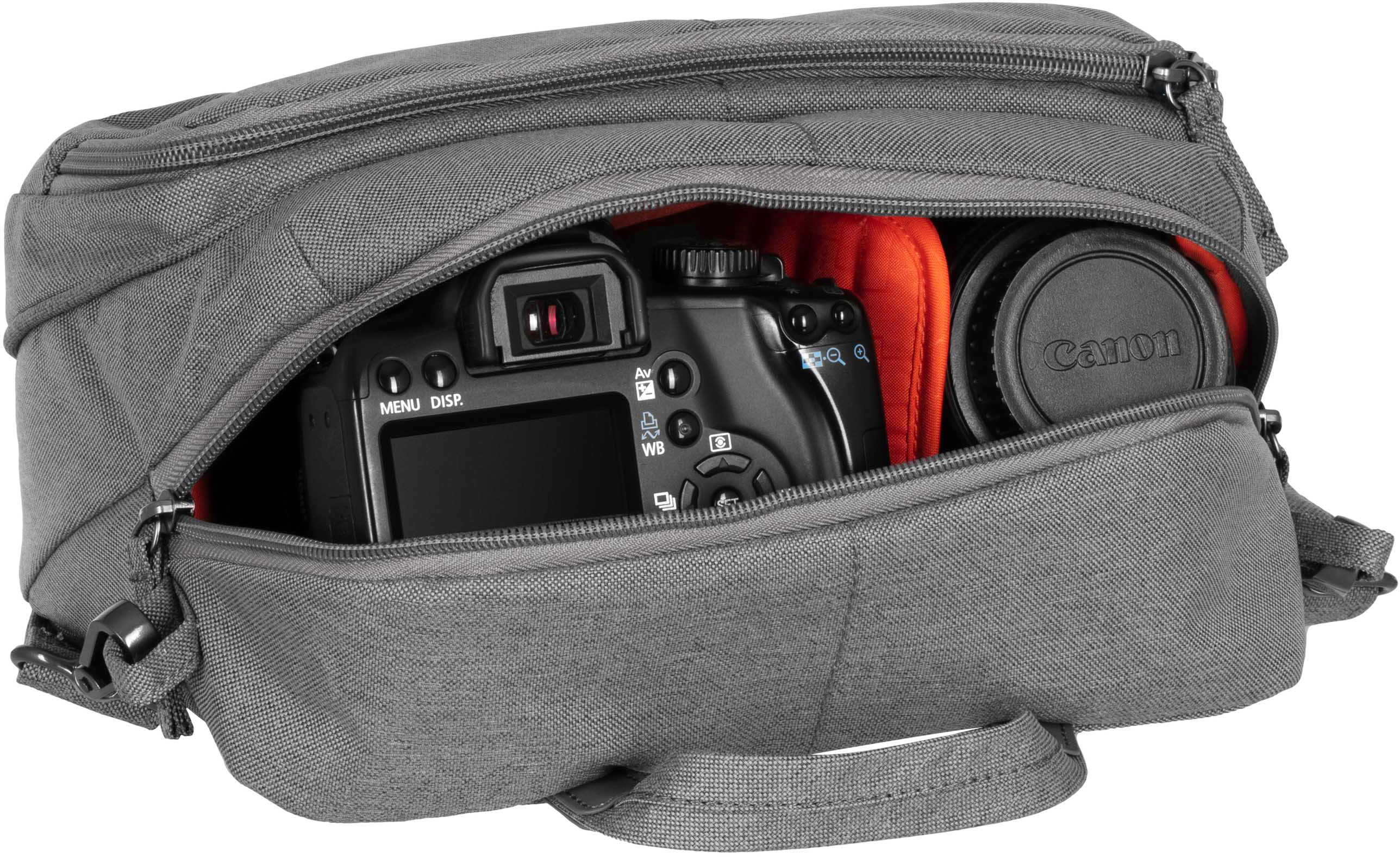 Сумка для фото- відео камери Tucano Contatto Digital Bag Medium, Grey (CBC-MG)фото5