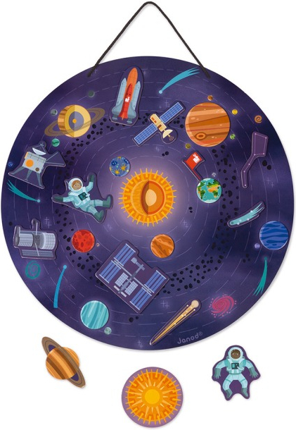 Магнитная карта Janod Солнечная система (J05462) фото 2