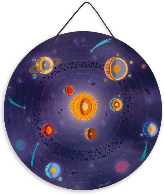 Магнитная карта Janod Солнечная система (J05462) фото 4