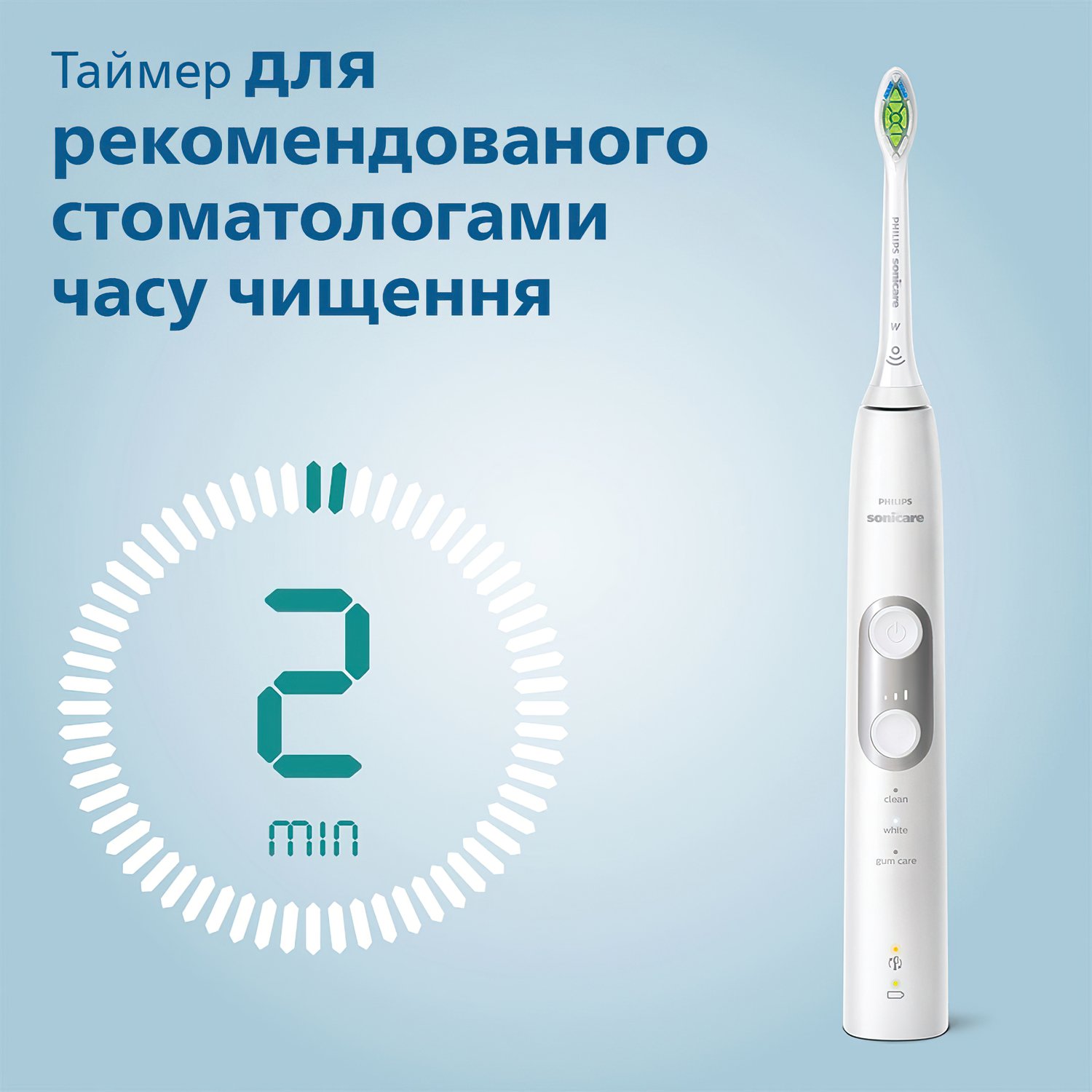 Електрична зубна щітка Philips ProtectiveClean 5100 HX6859 / 29фото