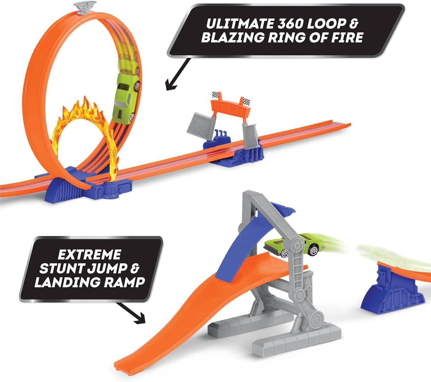 Игровой набор DRIVEN TURBOCHARGE STUNT JUMP EXTREME 16 эл. (WH1112Z) фото 5