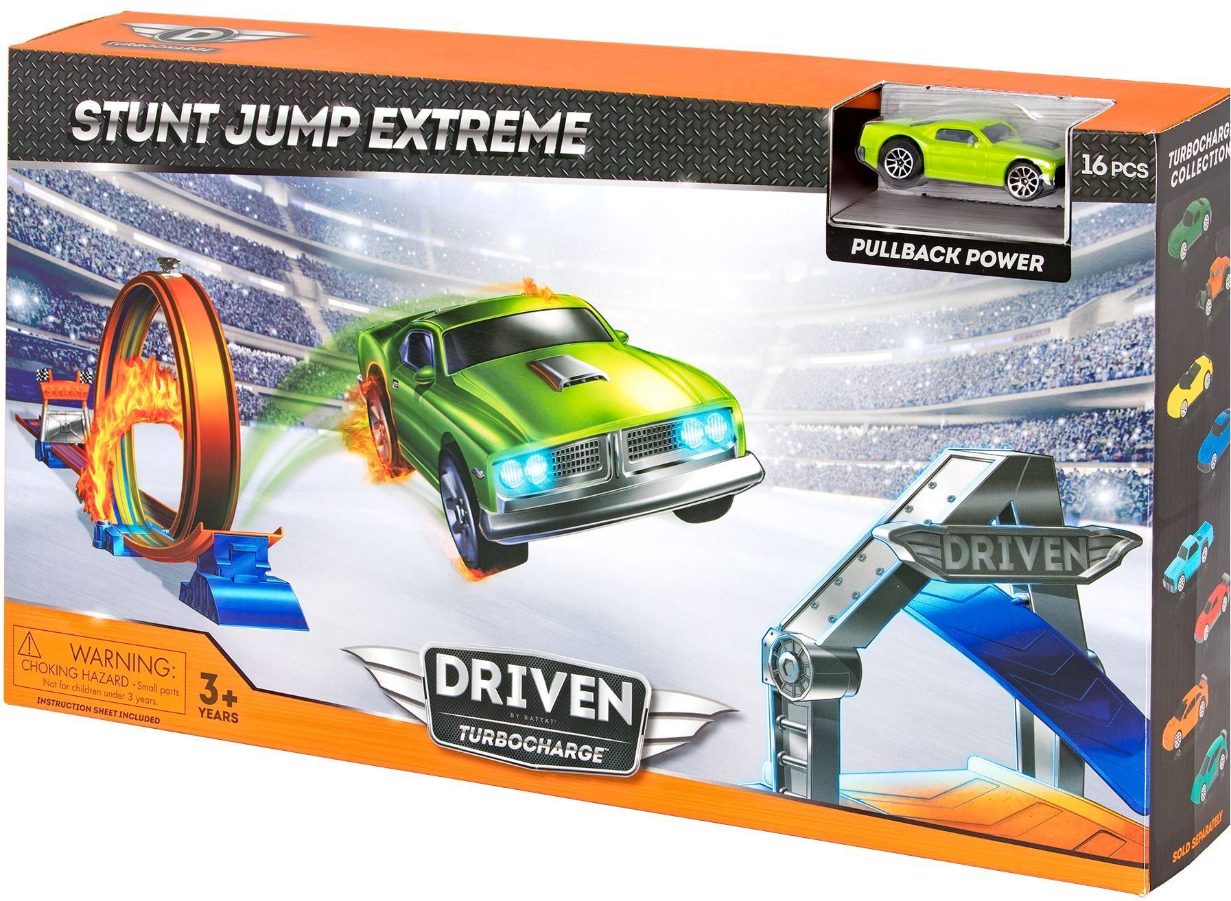 Игровой набор DRIVEN TURBOCHARGE STUNT JUMP EXTREME 16 эл. (WH1112Z) фото 3