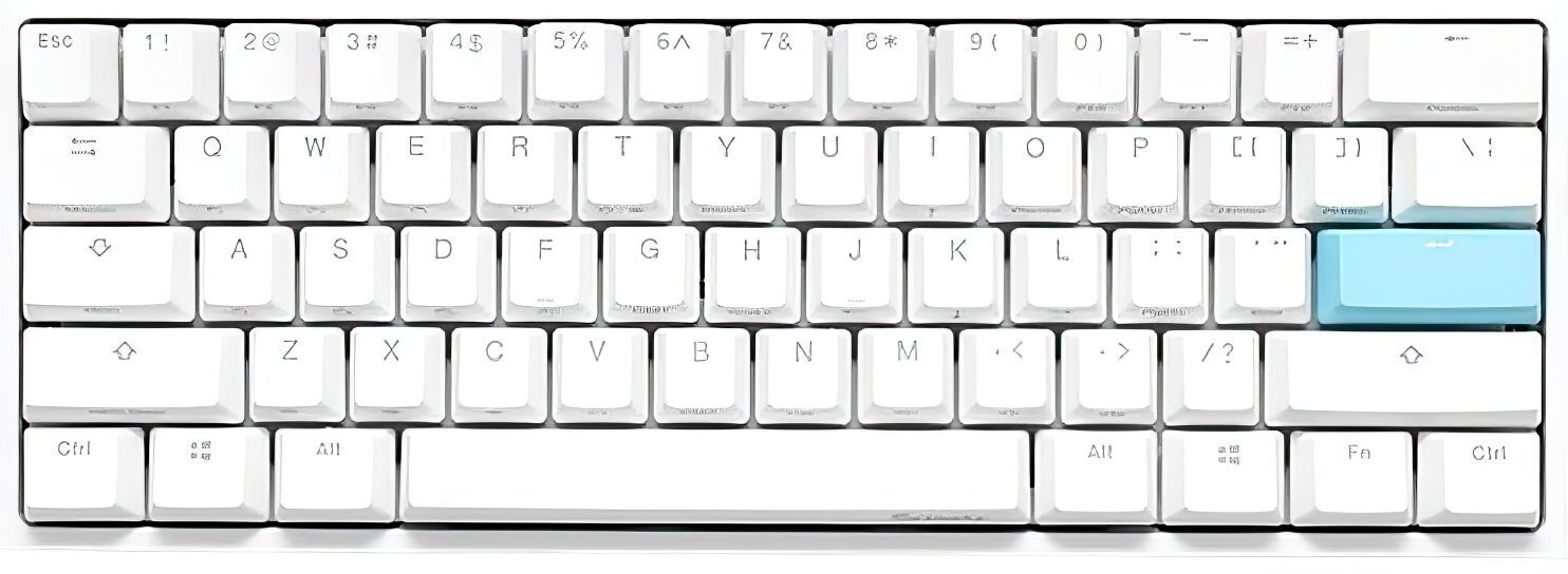 Игровая клавиатура Ducky One 2 Mini Cherry Red White (DKON2061ST-RURALWWT1) фото 2