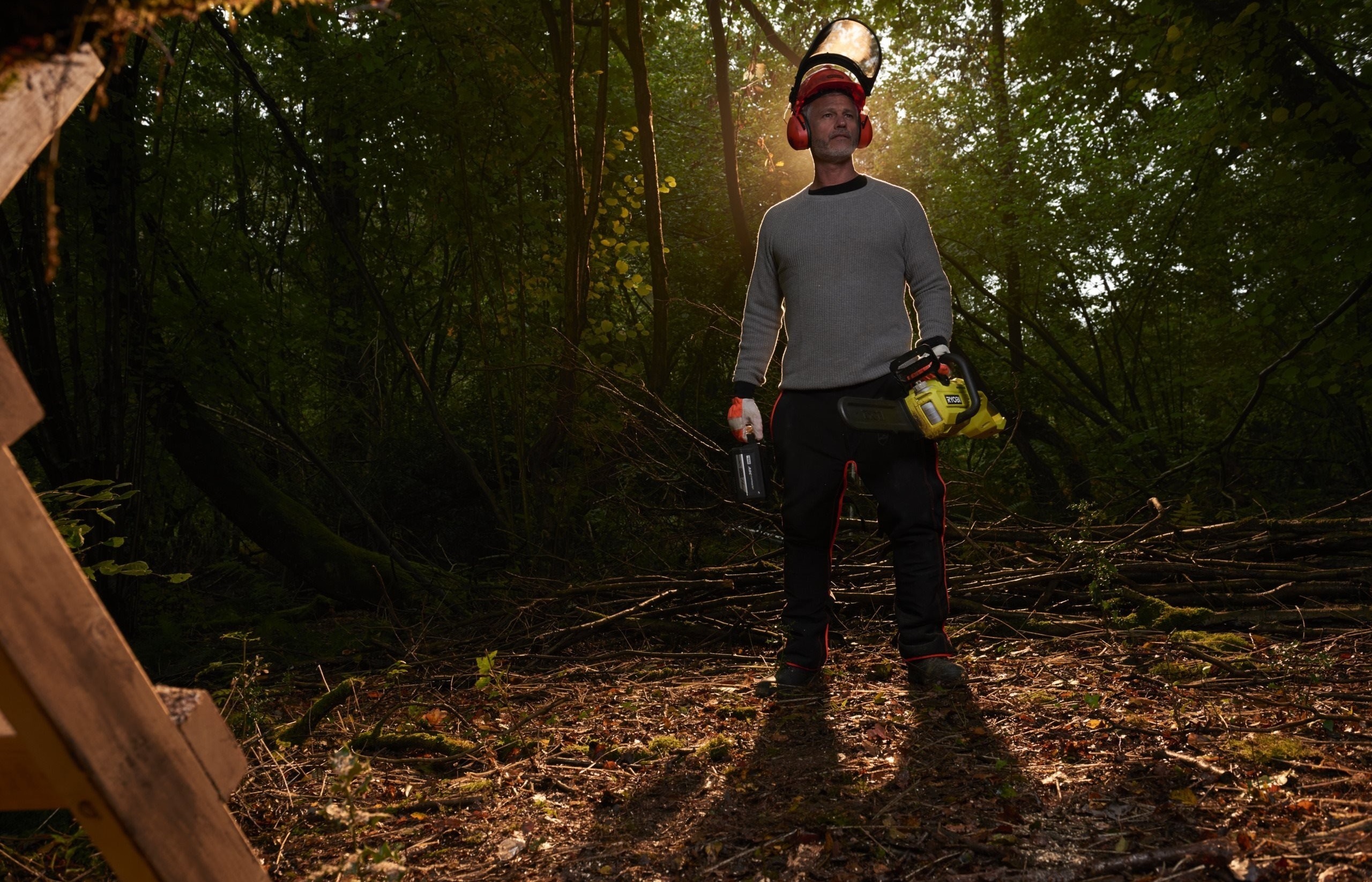 Пила цепная Ryobi RY36CSX35A-0 фото 8