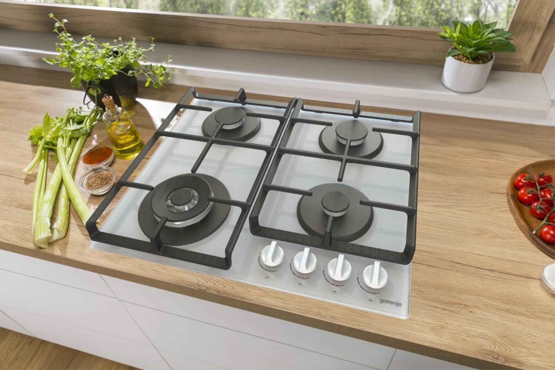 Варочная поверхность газовая Gorenje GTW641EW фото 