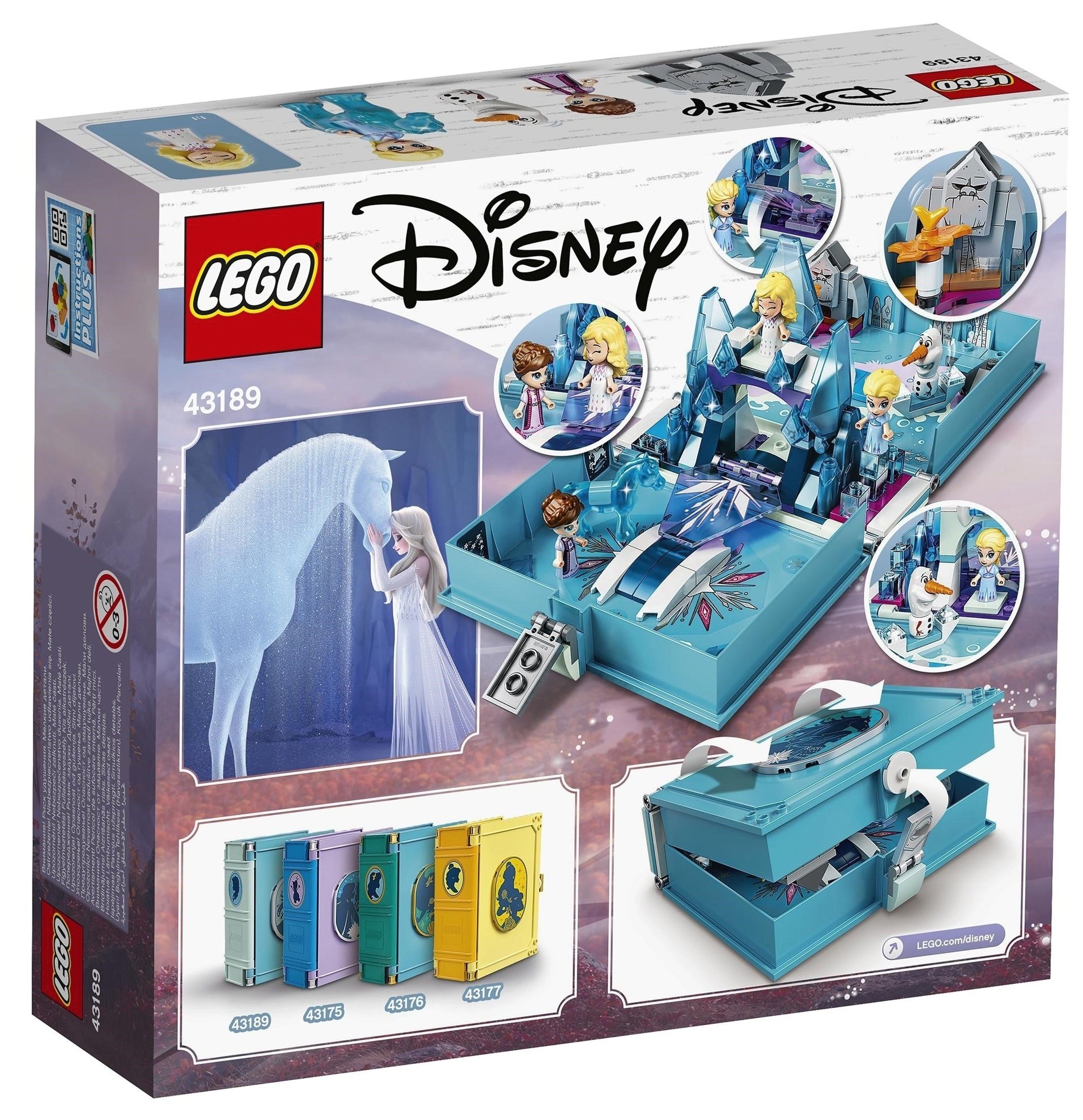LEGO 43189 Disney Princess Книга казкових пригод Ельзи та Нокафото23