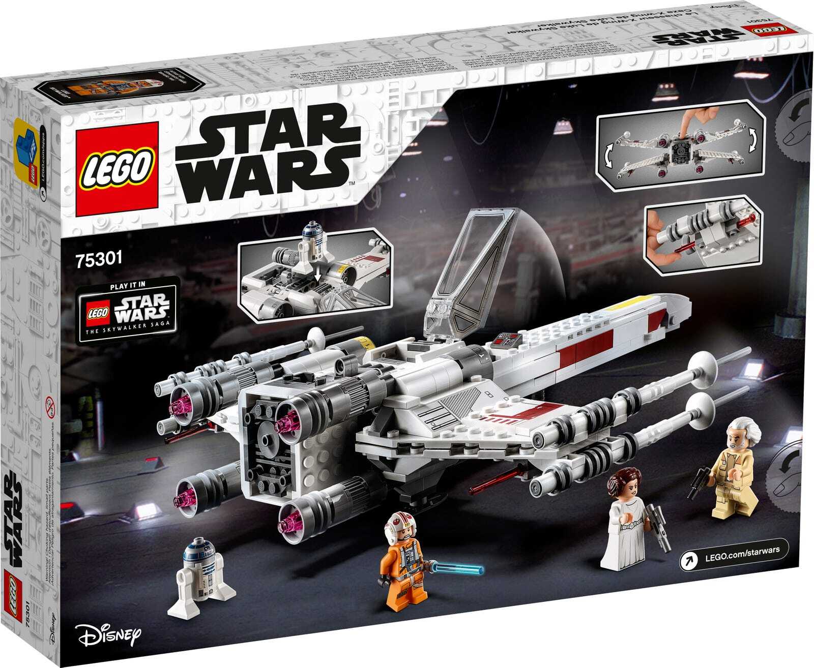 LEGO 75301 Star Wars Истребитель типа Х Люка Скайуокера фото 3