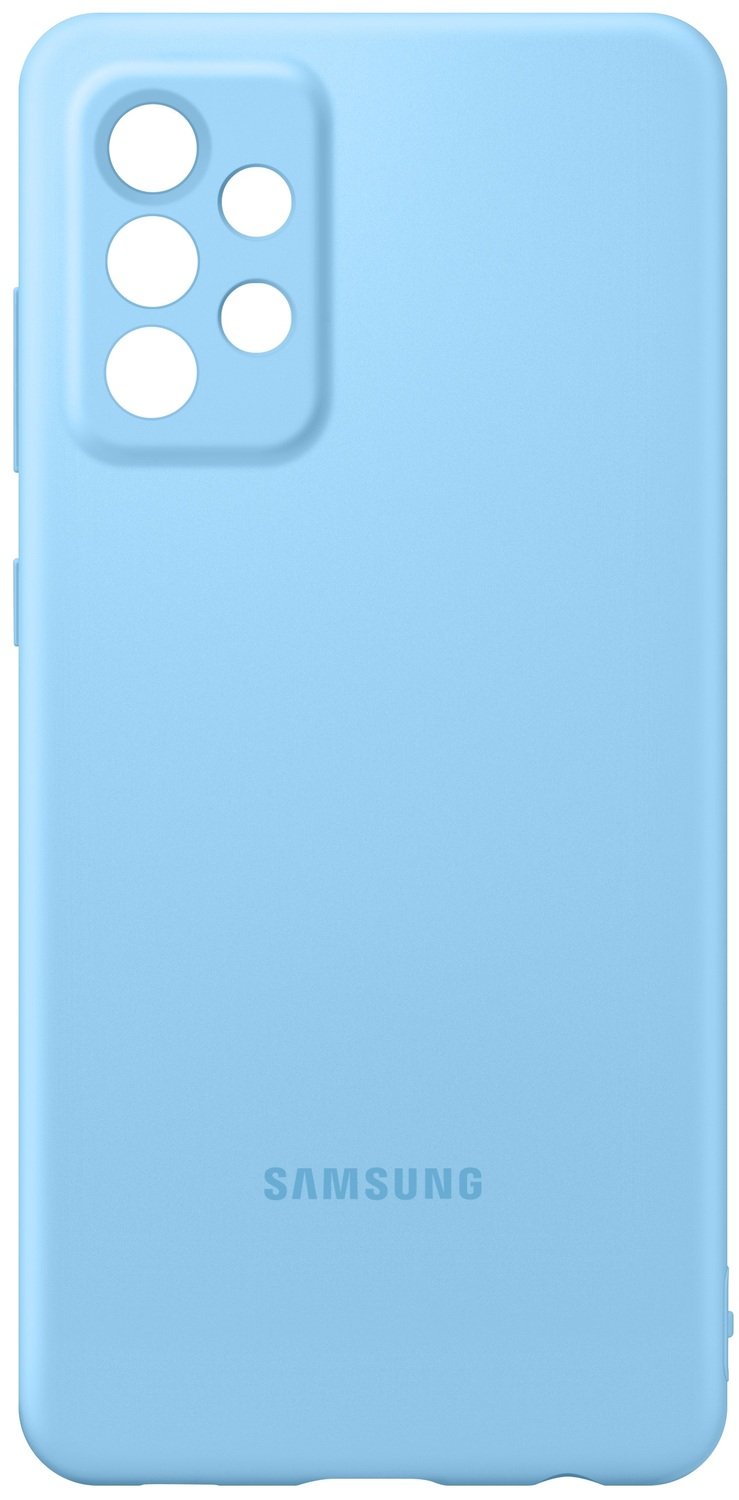 Чехол Samsung для Galaxy A72 Silicone Cover Blue (EF-PA725TLEGRU) – купить  в Киеве | цена и отзывы в MOYO