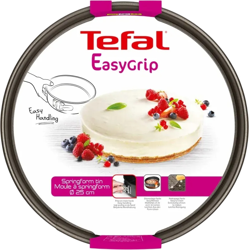 Форма для выпечки разъёмная Tefal EASY GRIP 25см J1626245 фото 3