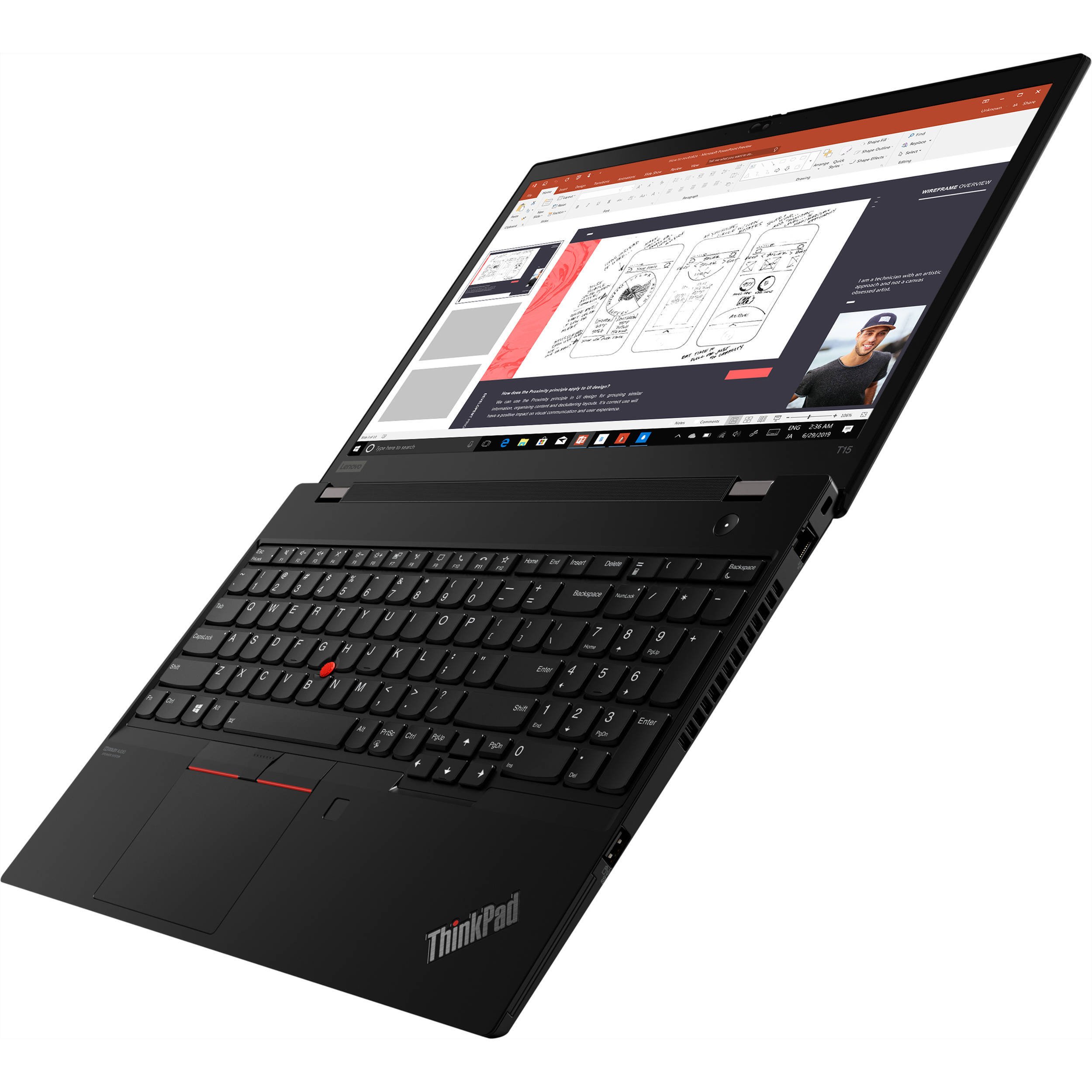 Ноутбук LENOVO ThinkPad T15 (20W4000GRA)фото9