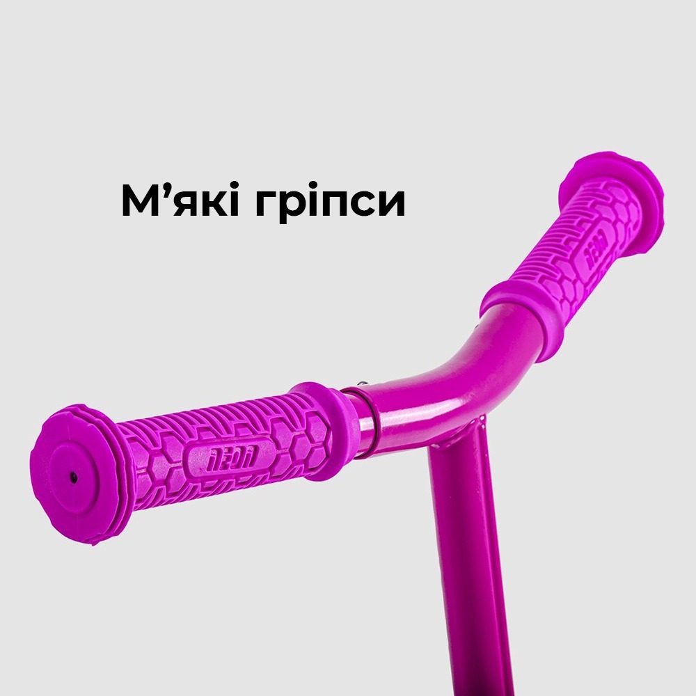 Самокат Neon Vector Розовый фото 5