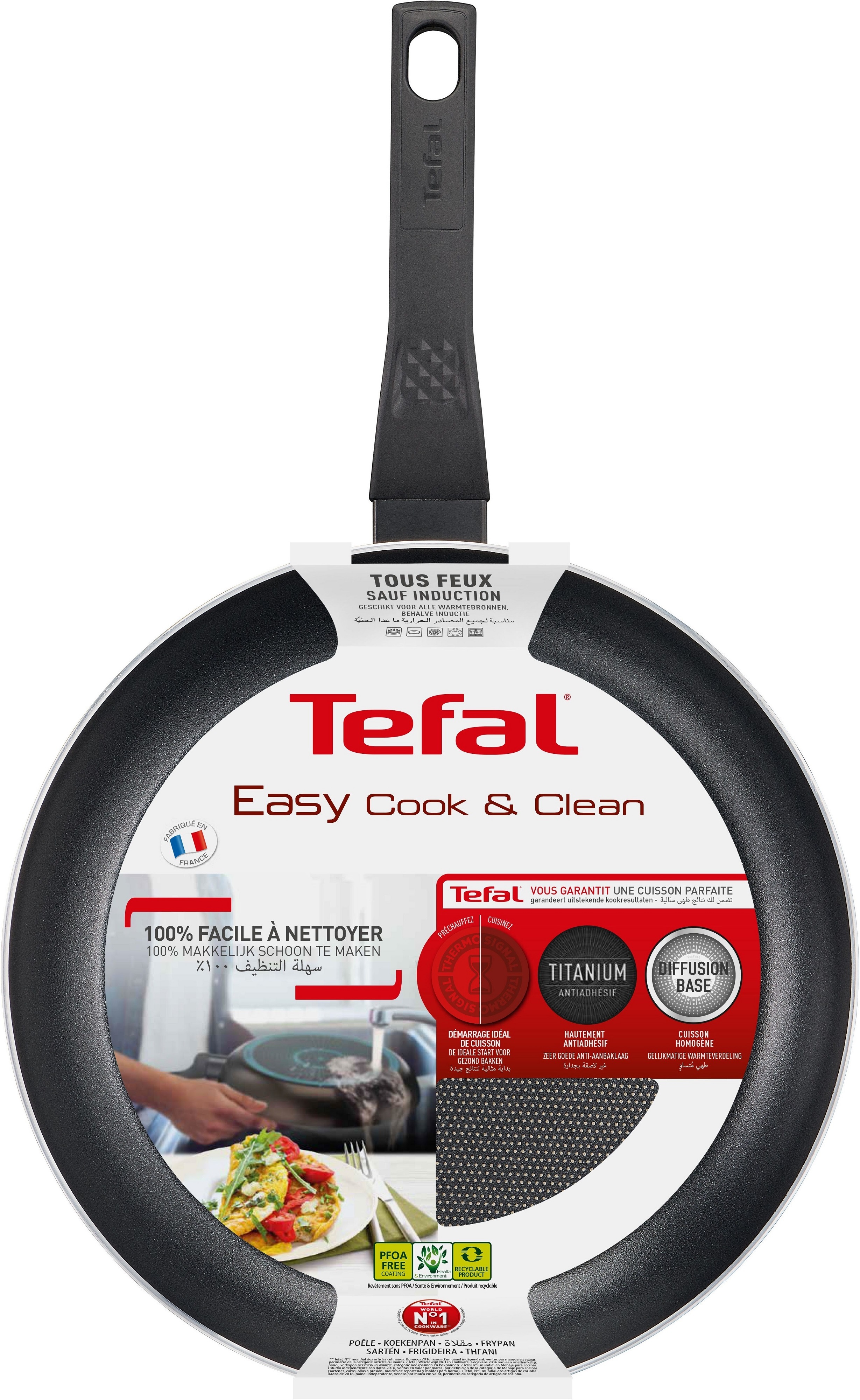 Сковорода Tefal Simply Clean 24 см (B5670453) фото 