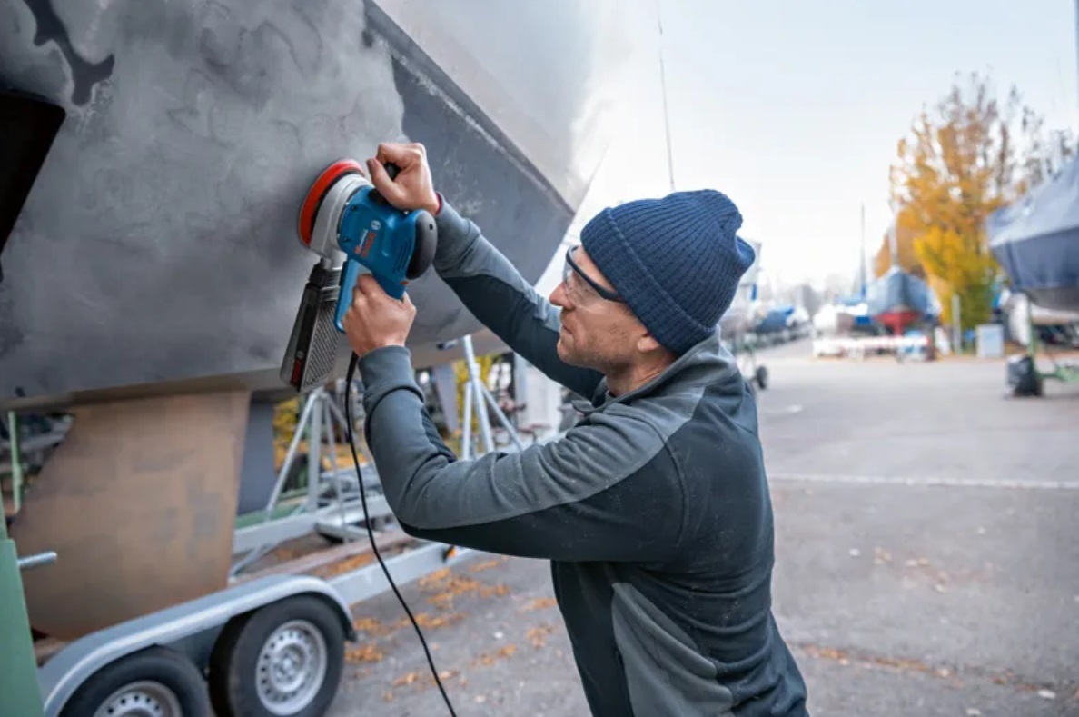 Шлифмашина эксцентриковая Bosch GEX 34-150 (0.601.372.800) фото 3