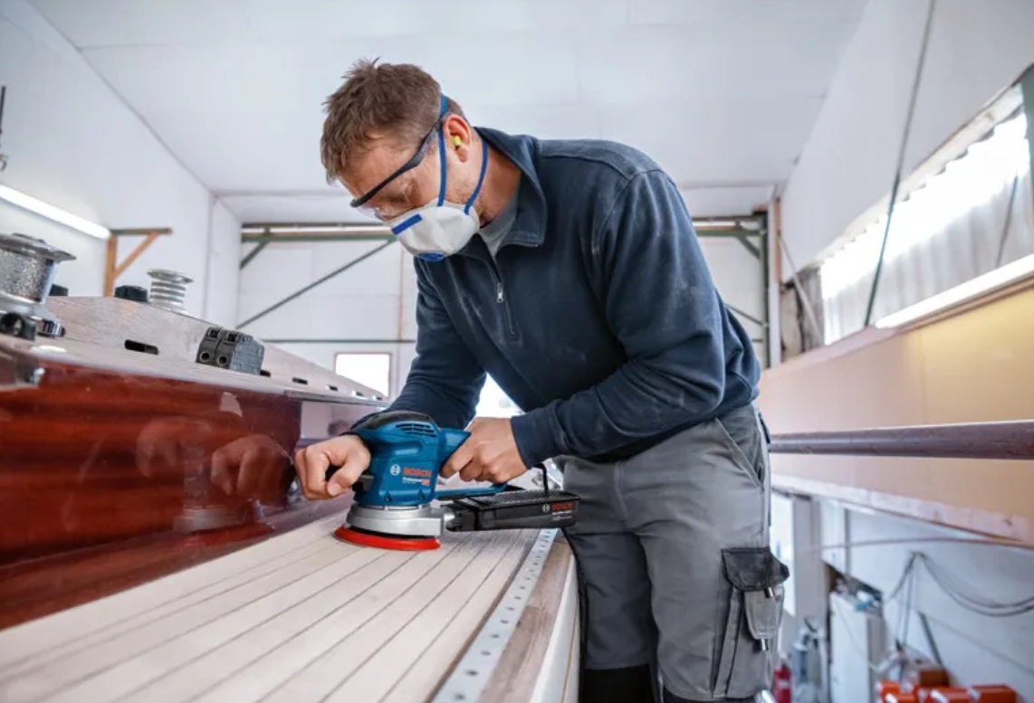 Шлифмашина эксцентриковая Bosch GEX 34-150 (0.601.372.800) фото 5