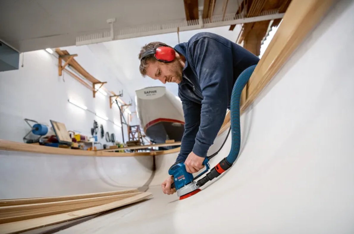 Шліфмашина ексцентрикова Bosch GEX 34-125 (0.601.372.300)фото5