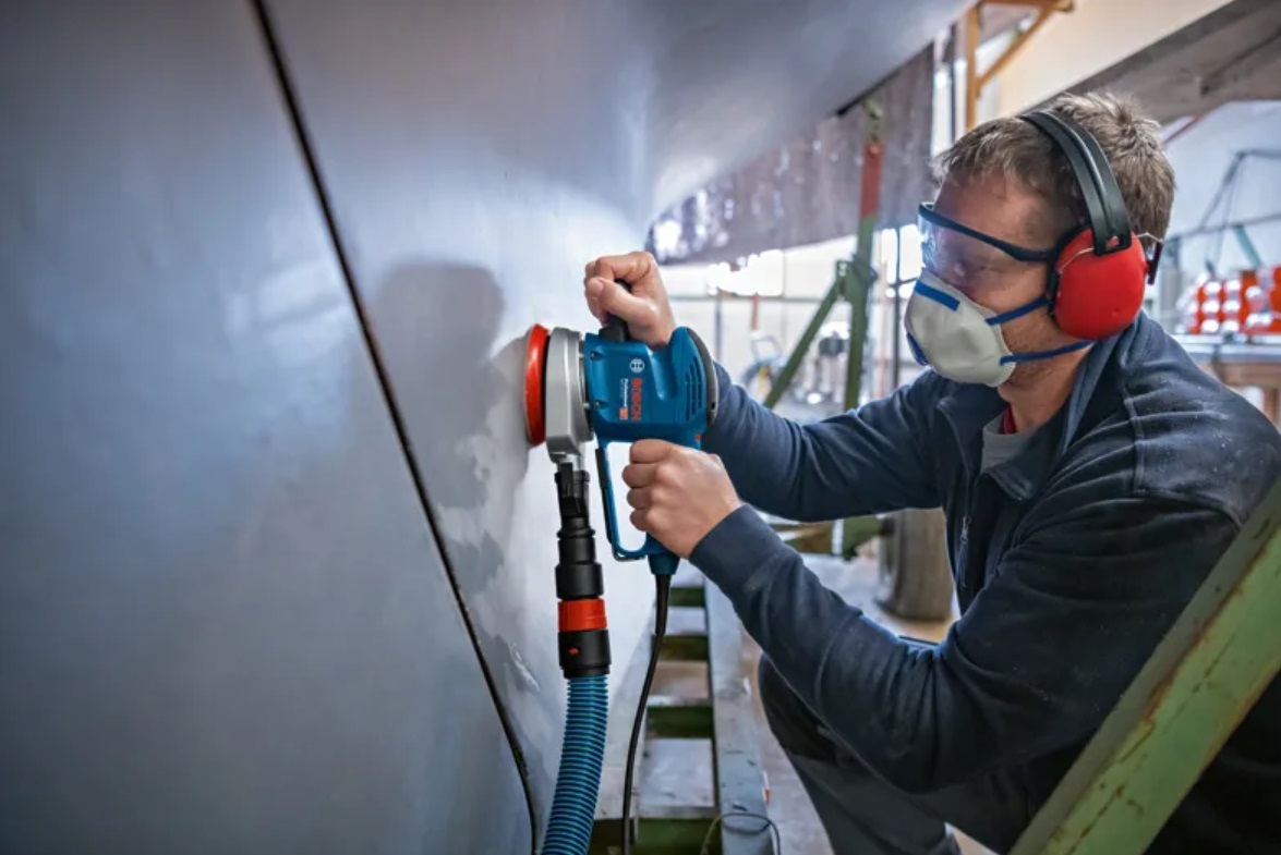 Шліфмашина ексцентрикова Bosch GEX 34-125 (0.601.372.300)фото4