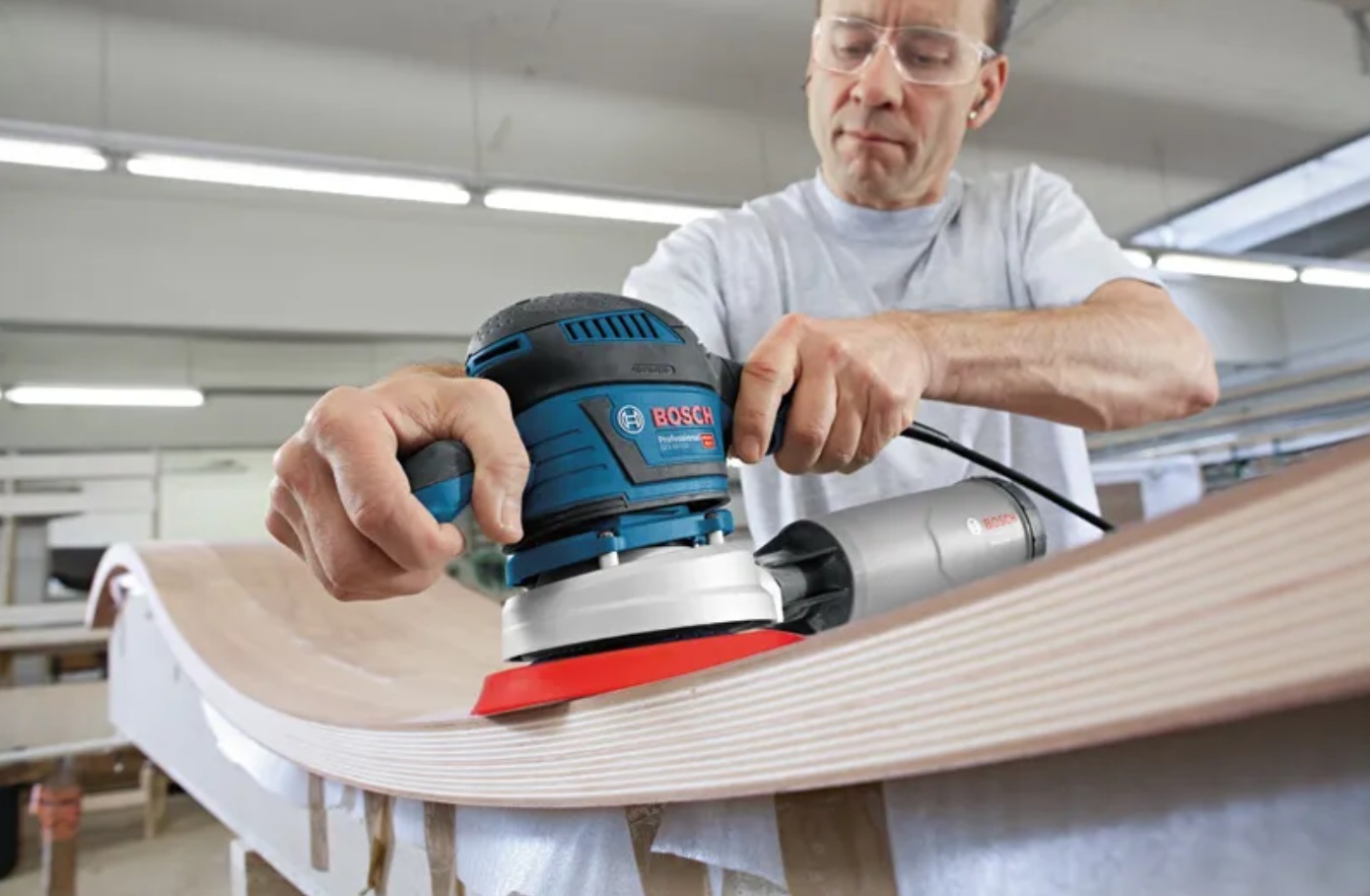 Шлифмашина эксцентриковая Bosch GEX 40-150 (0.601.37B.202) фото 6