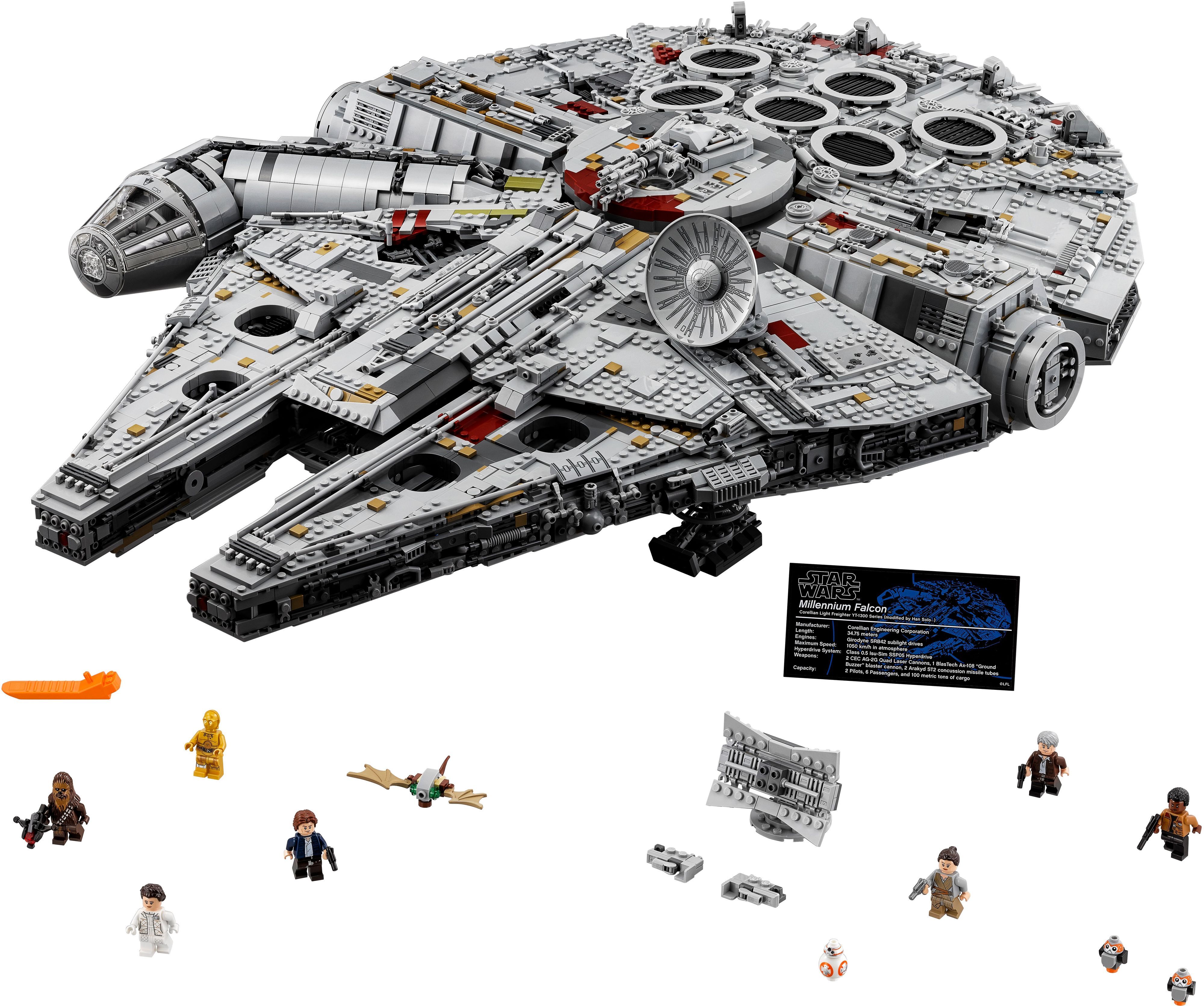 LEGO 75192 Star Wars Сокол Тысячелетия фото 2