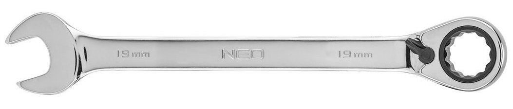Ключ комбинированный NEO, с трещеткой, 19 мм (09-331) фото 3