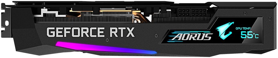  Відеокарта GIGABYTE GeForce RTX3060 Ti 8GB GDDR6 AORUS MASTER фото8