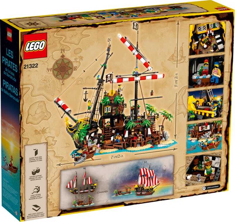 Конструктор LEGO Ideas Пираты из залива Барракуда 21322 фото 35