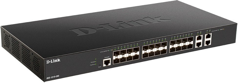 Коммутатор D-Link DXS-1210-28S 24xSFP+, 4x10GE, L2+ SmartSwitch (DXS-1210-28S) фото 2