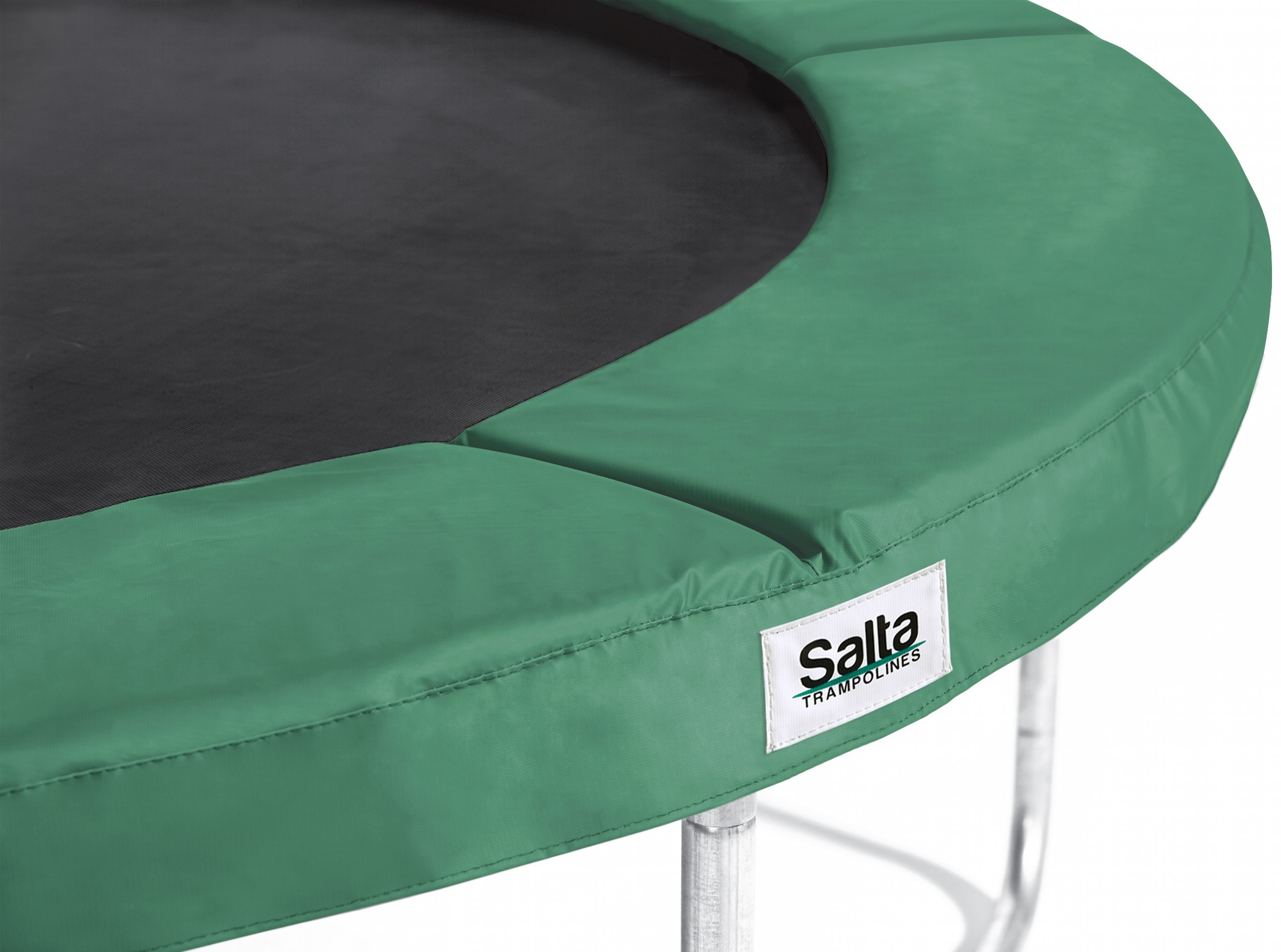 Батут Salta COMBO круглый 213 см зеленый фото 3