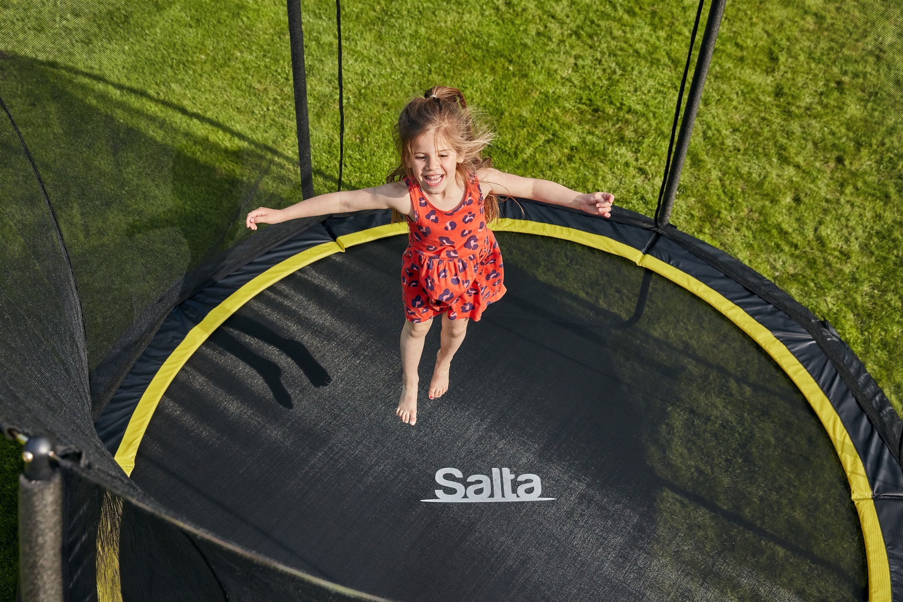 Батут Salta Comfort Edition круглый 366 см черный фото 6