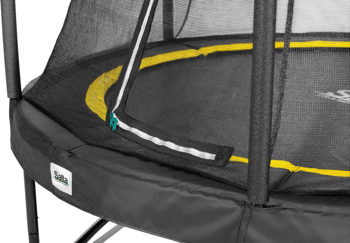 Батут Salta Comfort Edition круглый 427 см черный фото 2