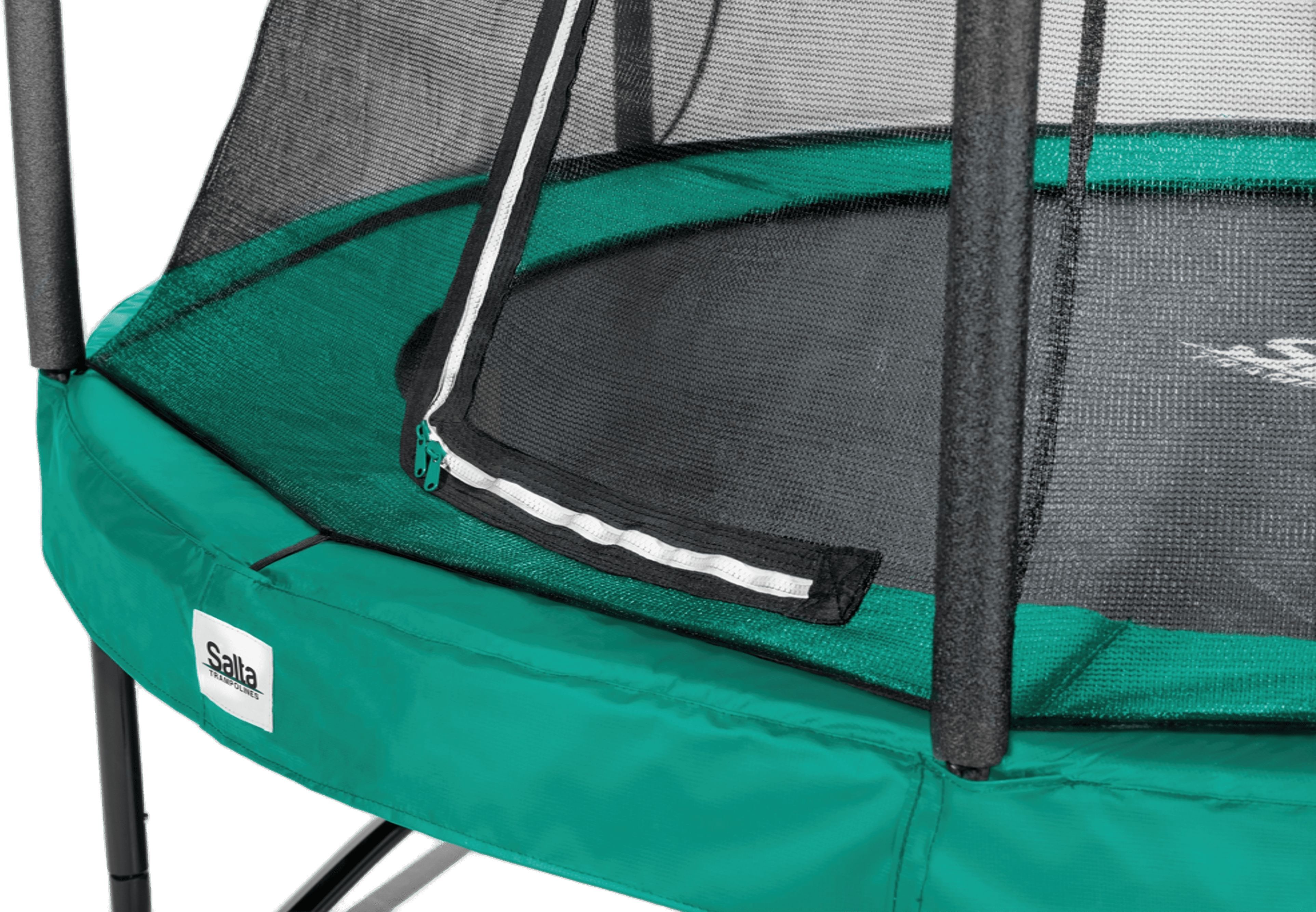 Батут Salta Comfort Edition круглый 427 см зеленый (5078G) фото 2