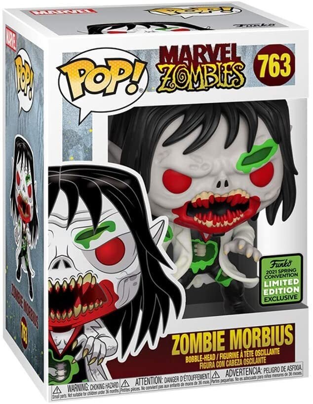 Коллекционная фигурка Funko POP! Bobble Marvel Marvel Zombies Morbius (Exc) (FUN2549943) фото 2