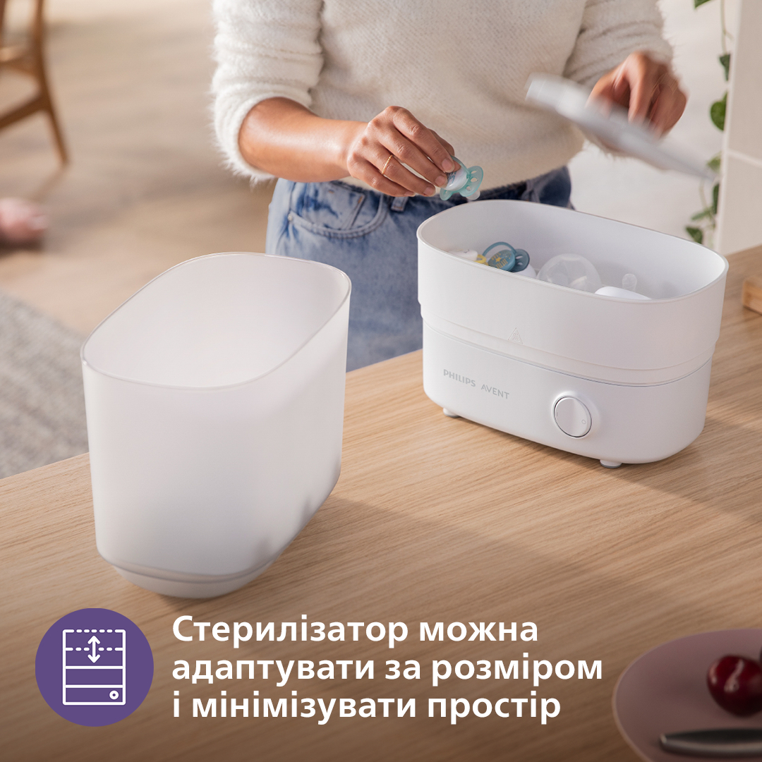 Электрический стерилизатор Avent 3 в 1 SCF291/00 фото 