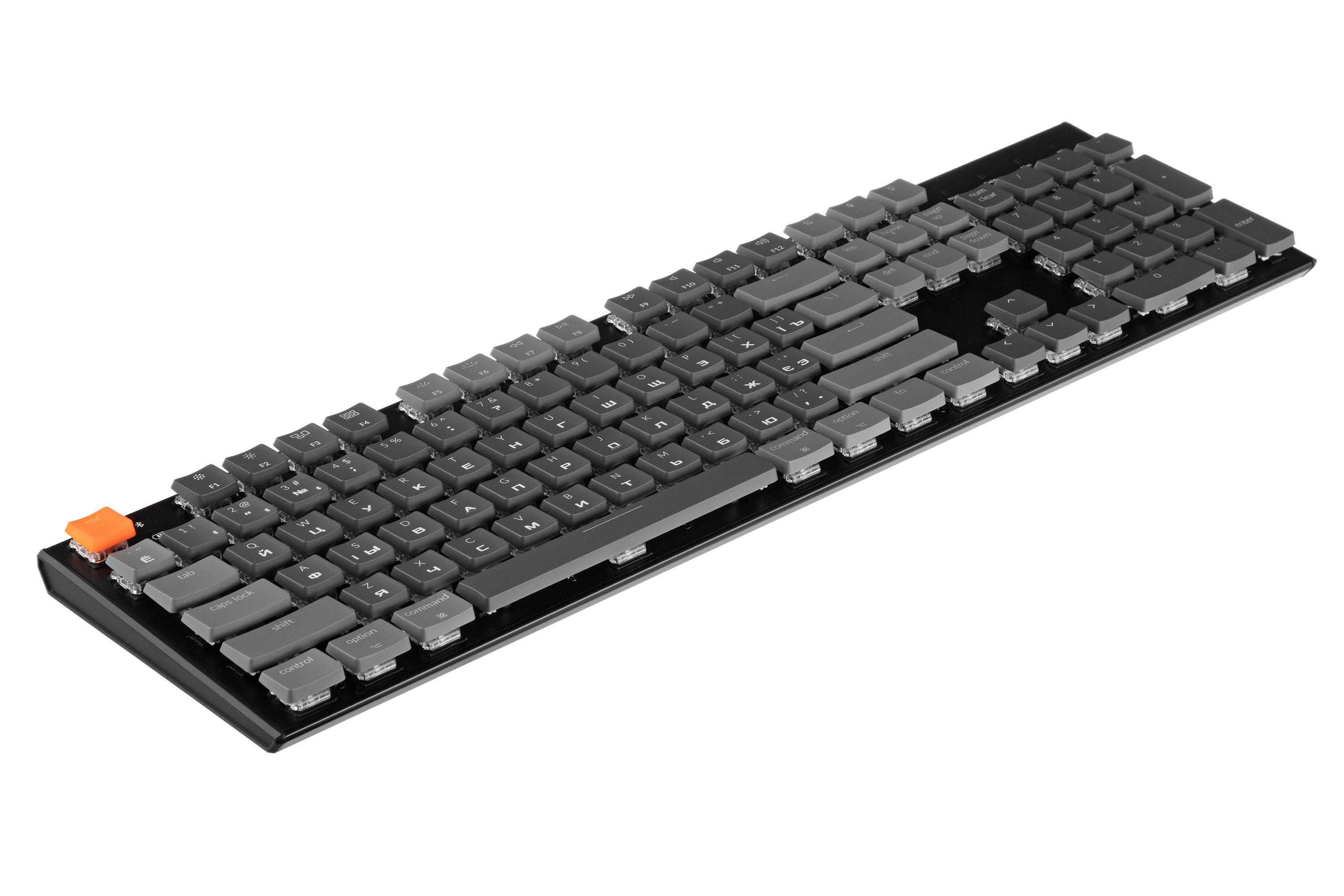 Клавиатура KEYCHRON K1 104 keys, Gateron Brown, RGB, Black (N3_KEYCHRON) фото 4