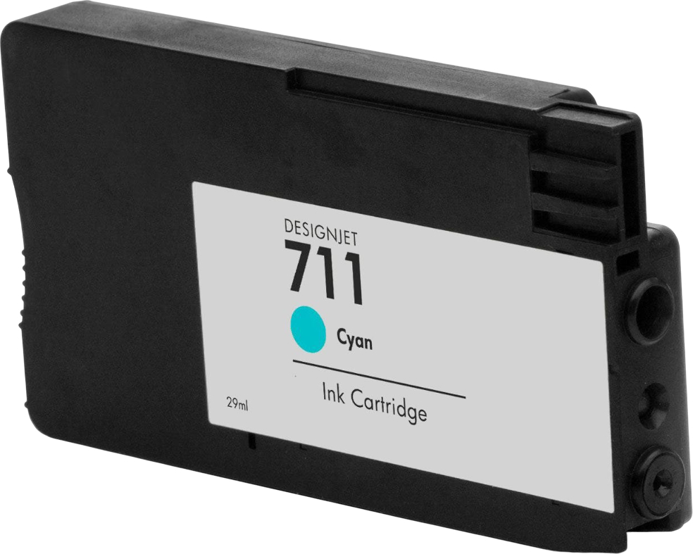 Картридж струйный HP No.711 DesignJet 120/520 Cyan (CZ130A) фото 3