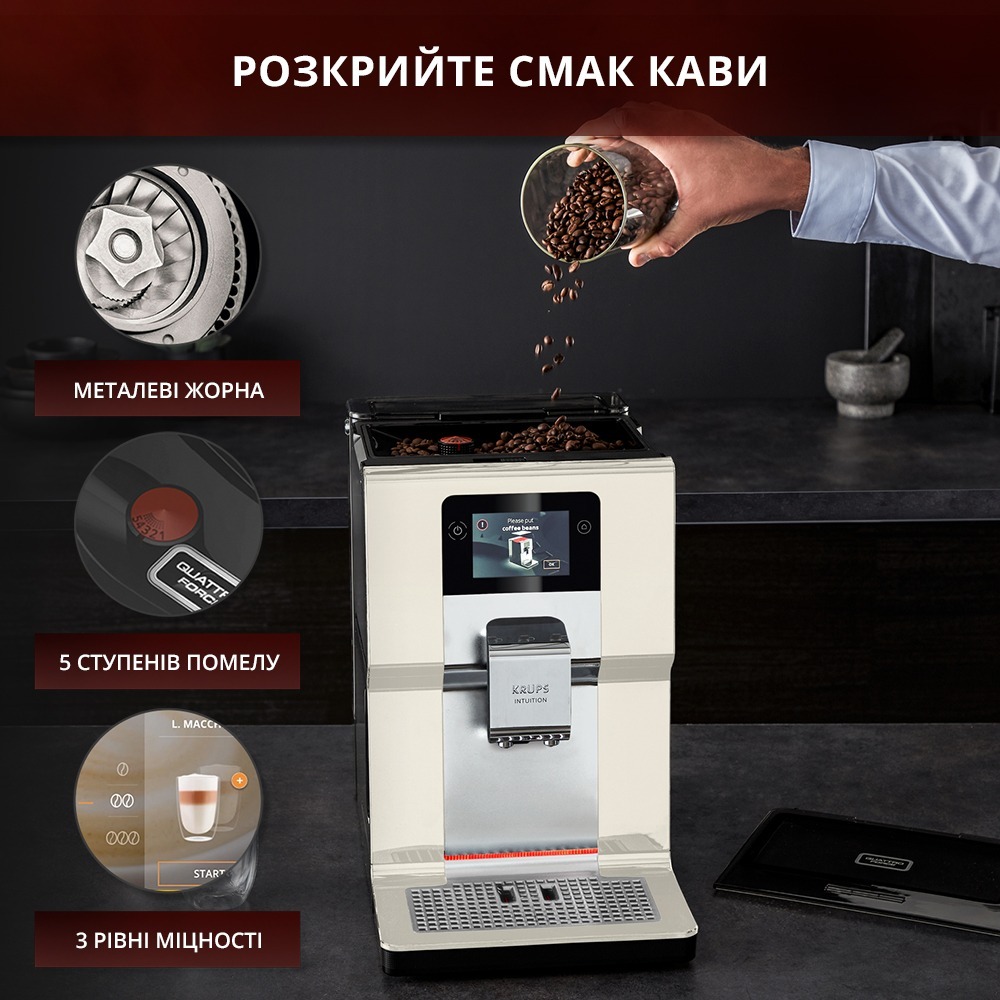 Кавомашина Krups Intuition Preference EA872A10фото14
