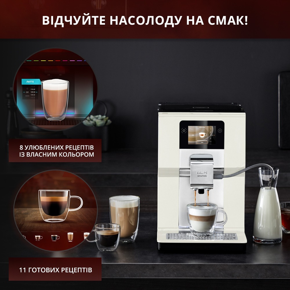 Кавомашина Krups Intuition Preference EA872A10фото