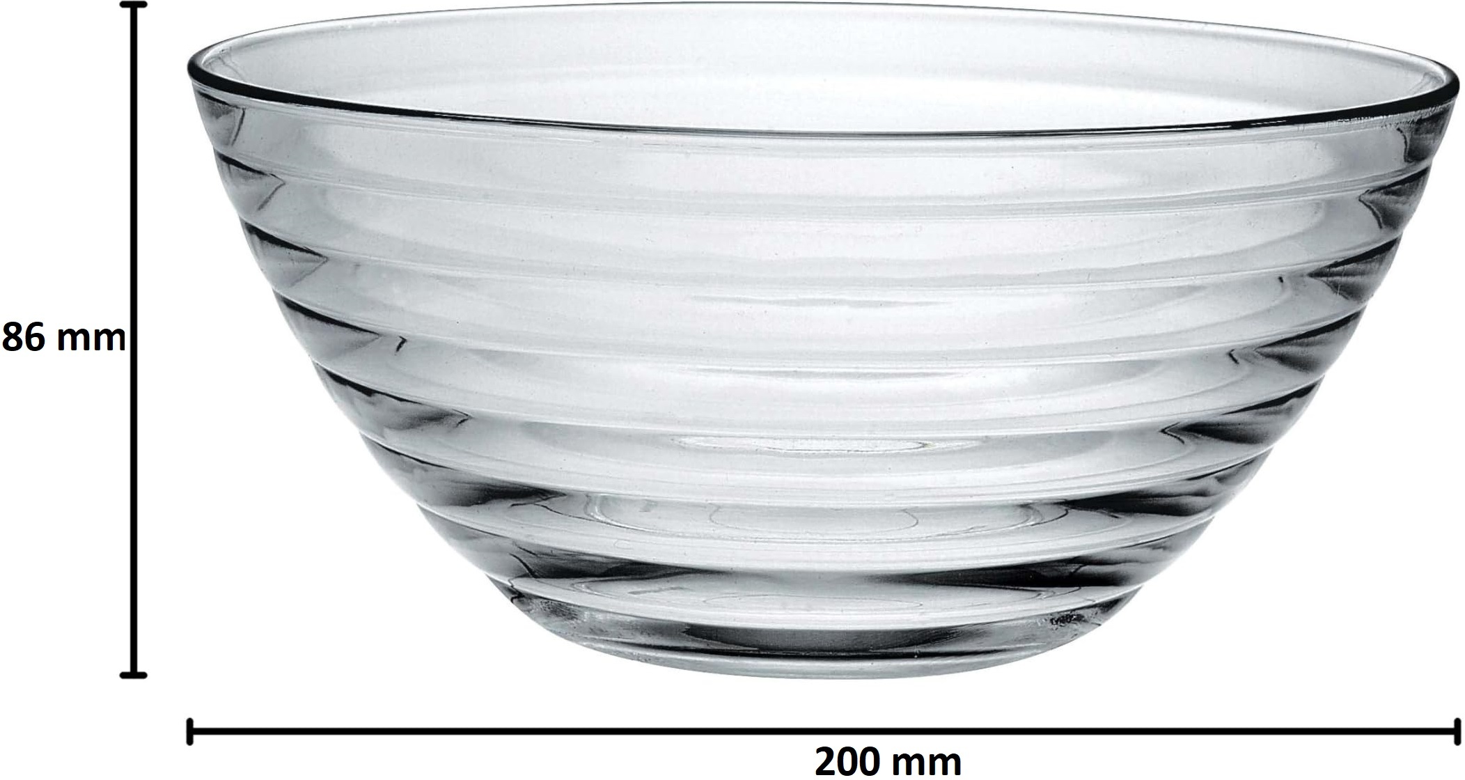 Салатник Bormioli Rocco VIVA 20 см, 1550 мл (137830M04321990) фото 2