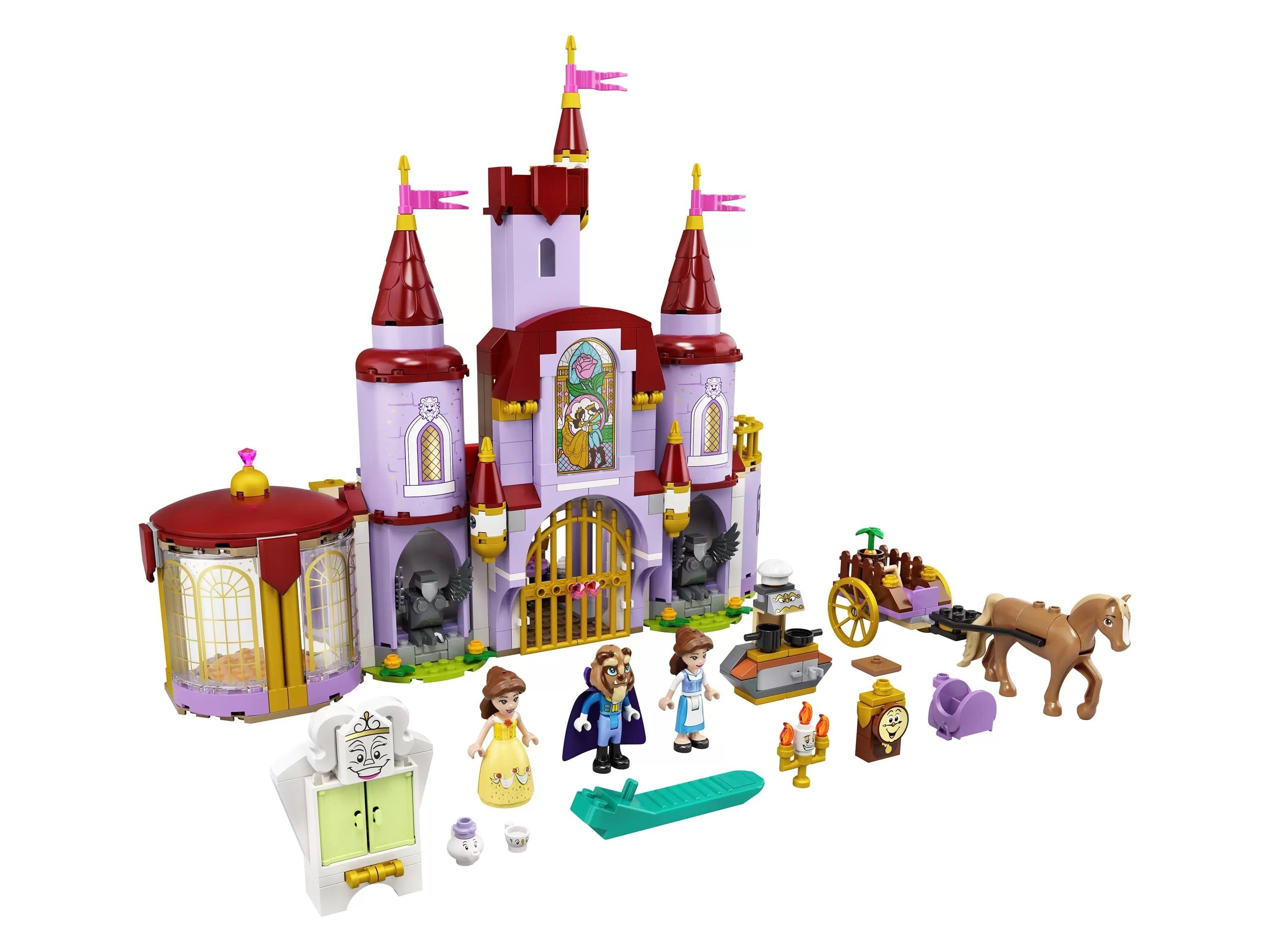 LEGO 43196 Disney Princess Замок Белль и Чудовища фото 3
