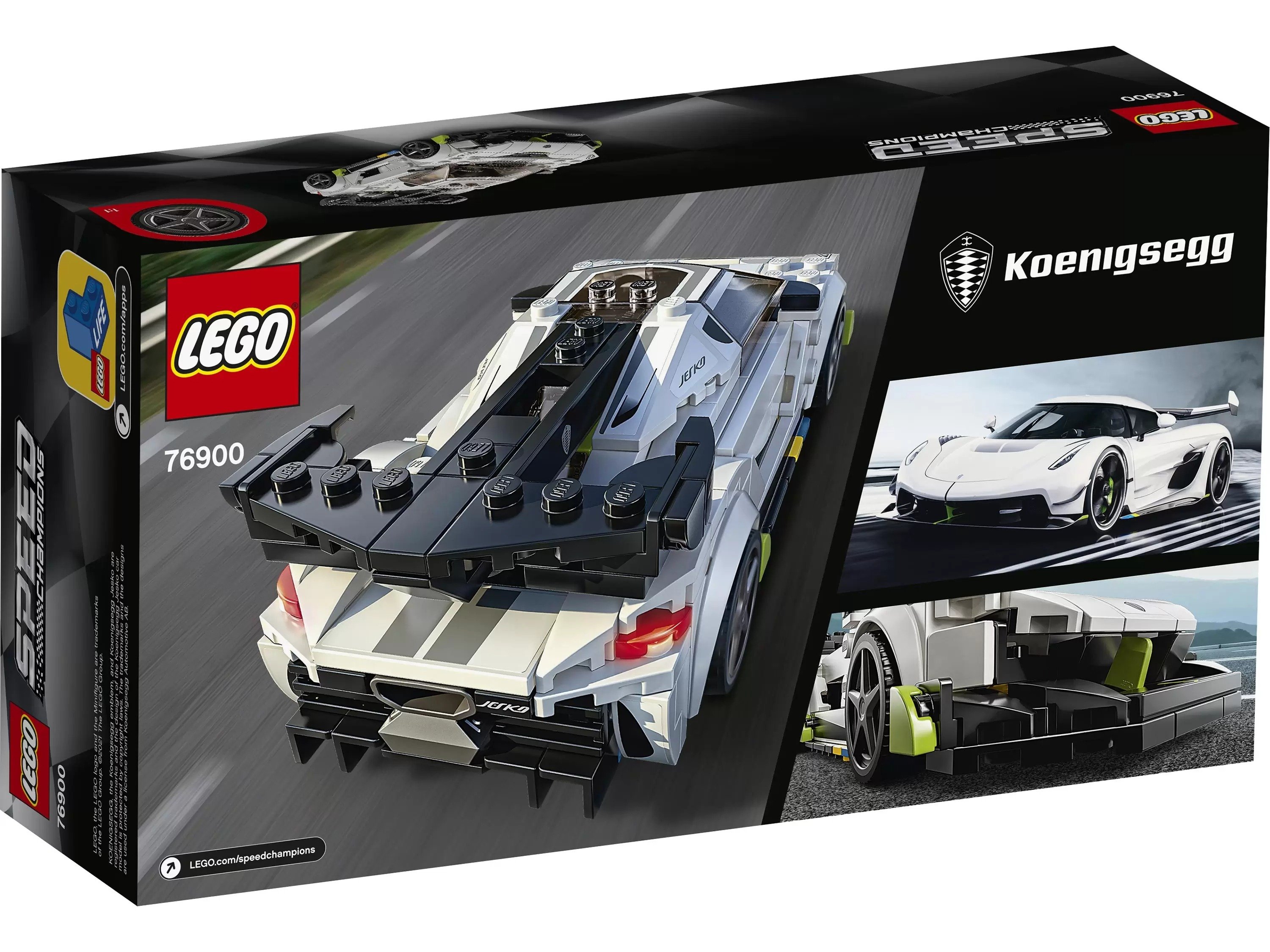 LEGO 76900 Speed Champions Koenigsegg Jesko фото 9