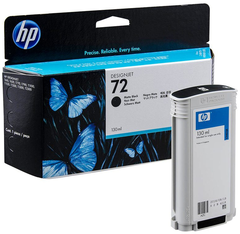 Картридж струйный HP No.72 DJ T610 matte black, 130 ml (C9403A) фото 2