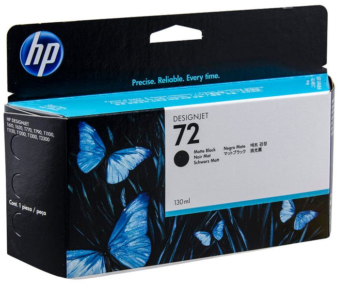 Картридж струйный HP No.72 DJ T610 matte black, 130 ml (C9403A) фото 3