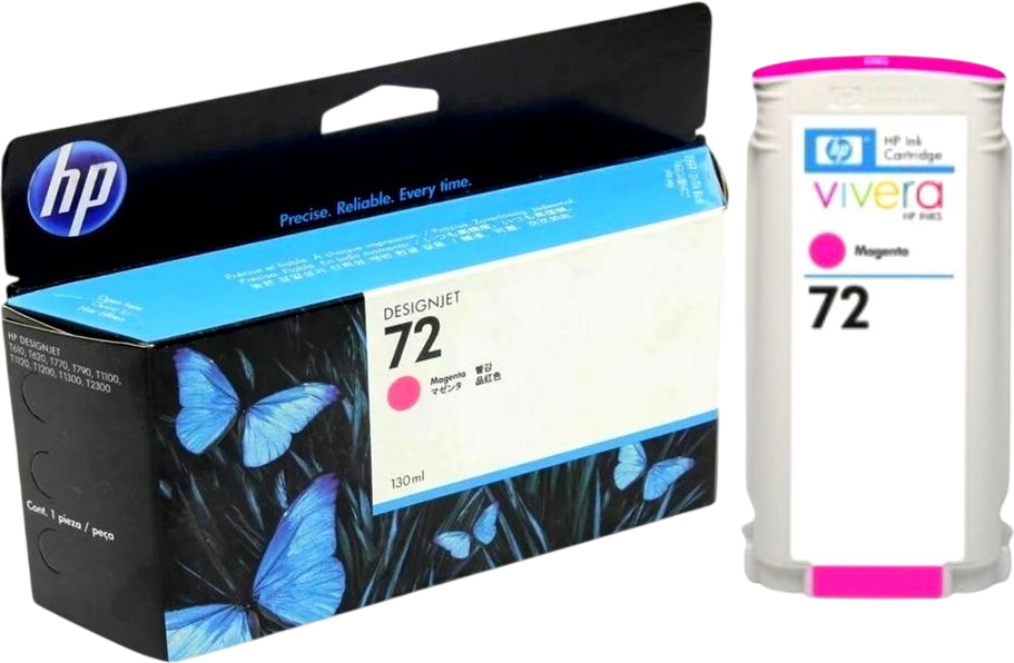 Картридж струменевий HP No. 72 DJ T610/T1100/T790 magenta, 130 ml (C9372A)фото3
