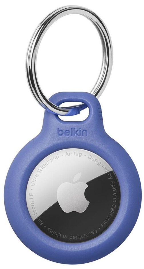 Чохол Belkin Secure Holder with Key Ring AirTag Blue (F8W973BTBLU)фото2